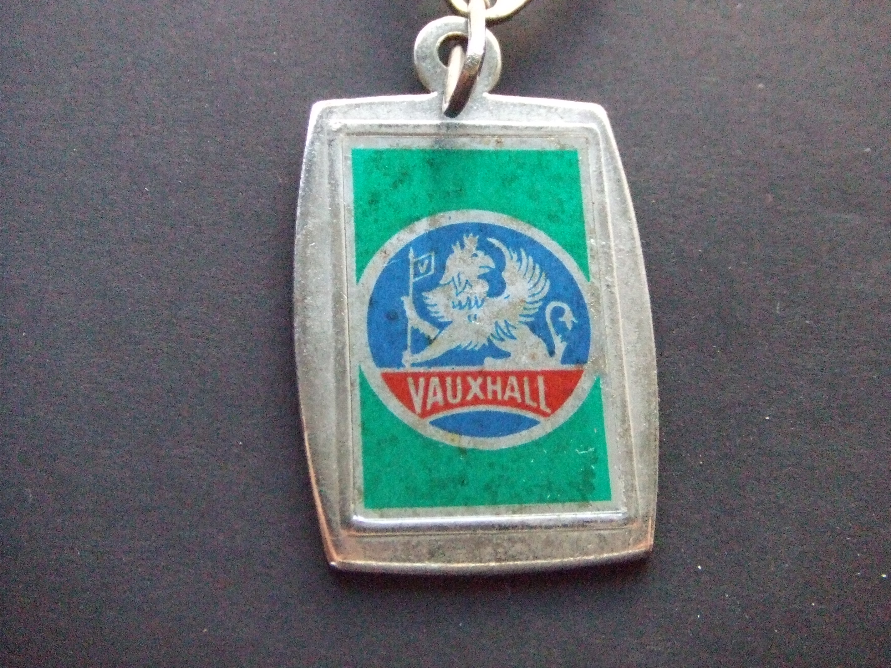 Vauxhall logo oude auto sleutelhanger